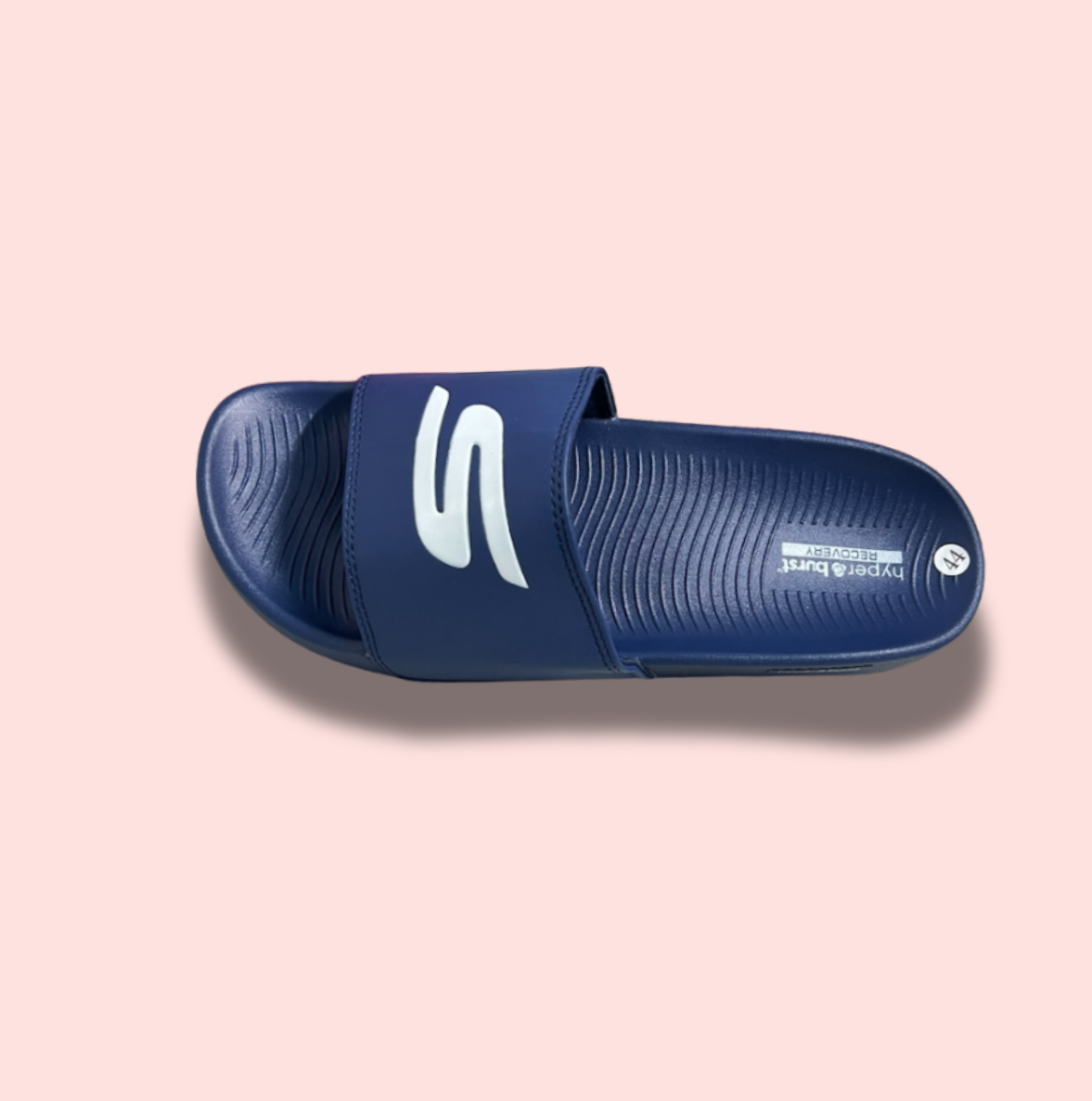 BLUE SKECHER HYPER SLIDE