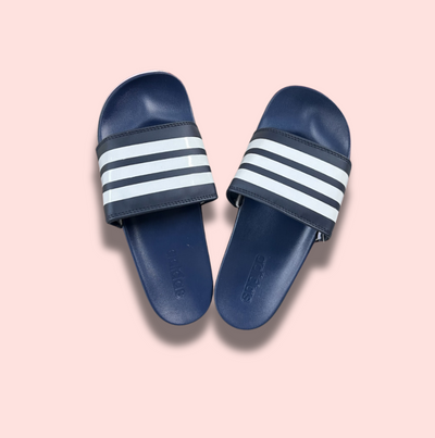 BLUE ADIDAS ADELITE SLIDE