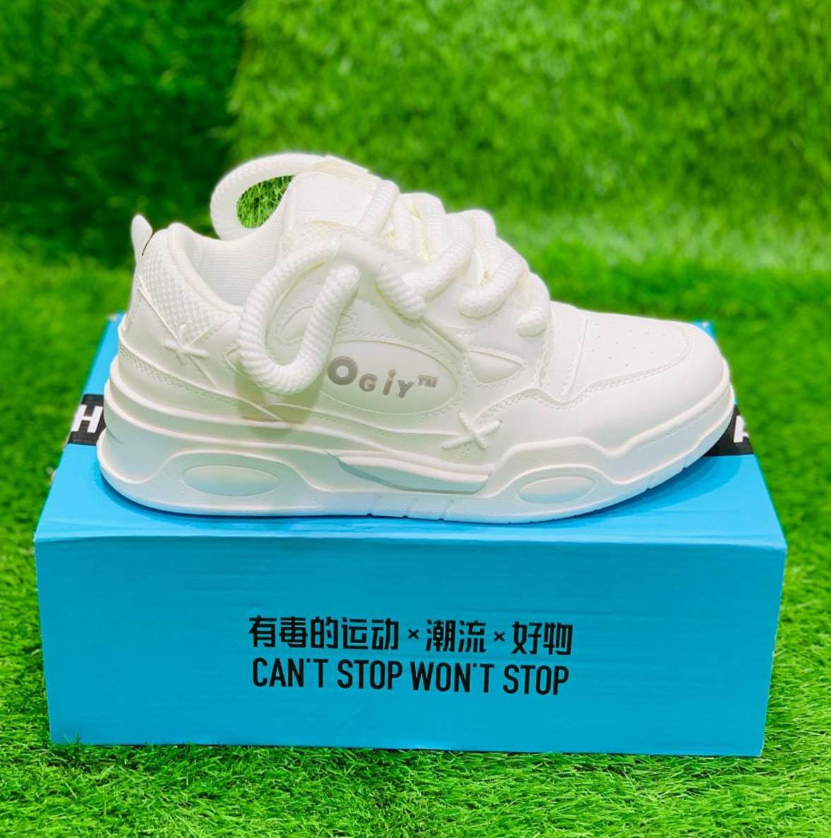 OGIY FASHION WHITE SNEAKER