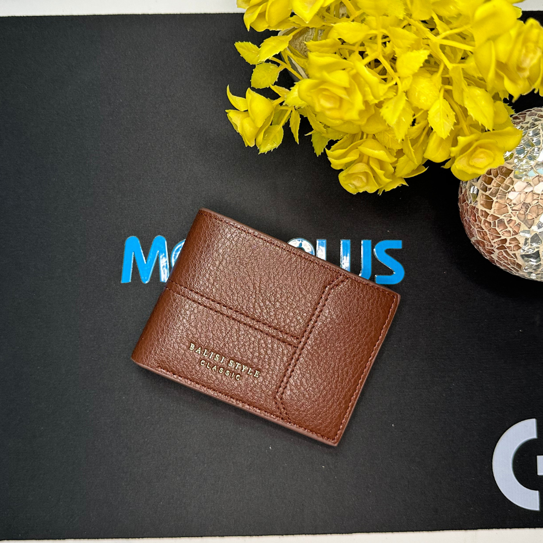 BROWN BALISI CLASSIC WALLET