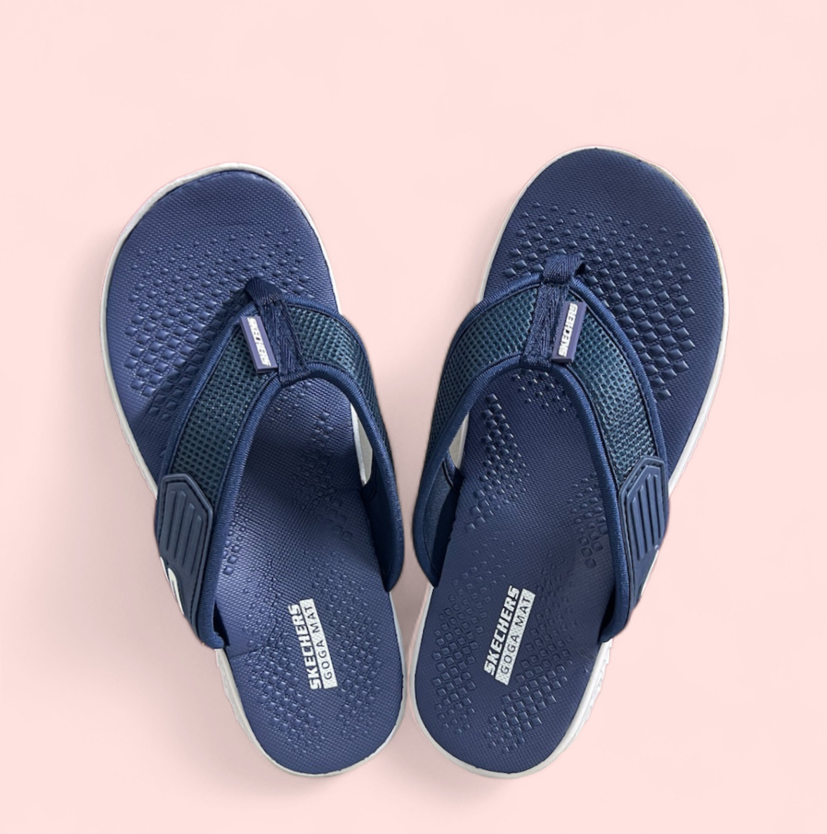 SKECHER BLUE COZY SLIPPER