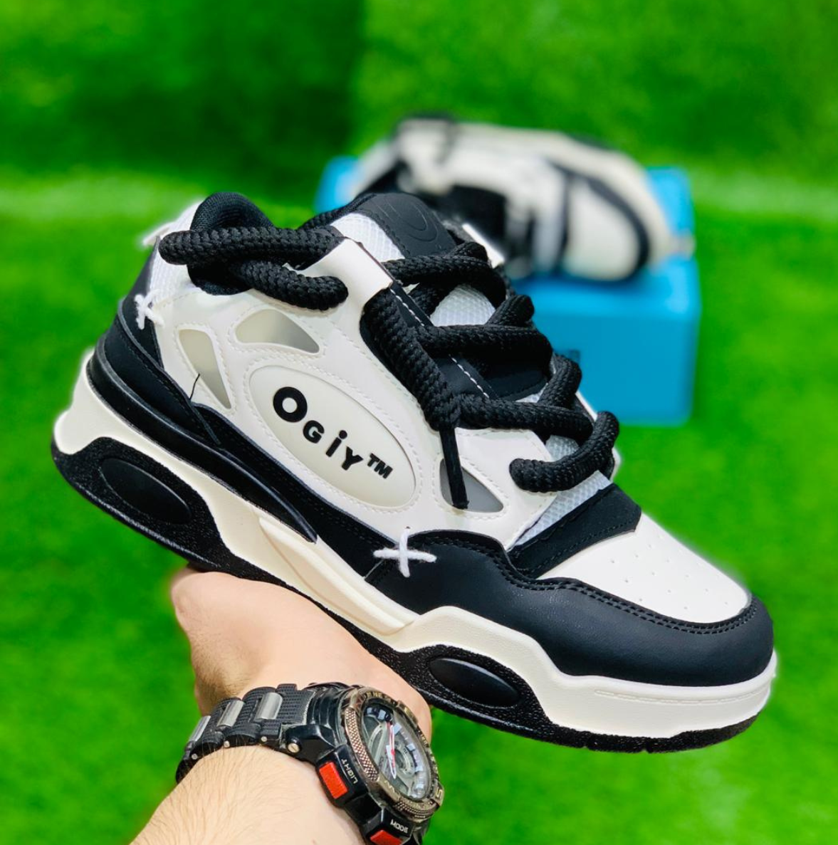 OGIY FASHION BLACK-WHITE SNEAKER