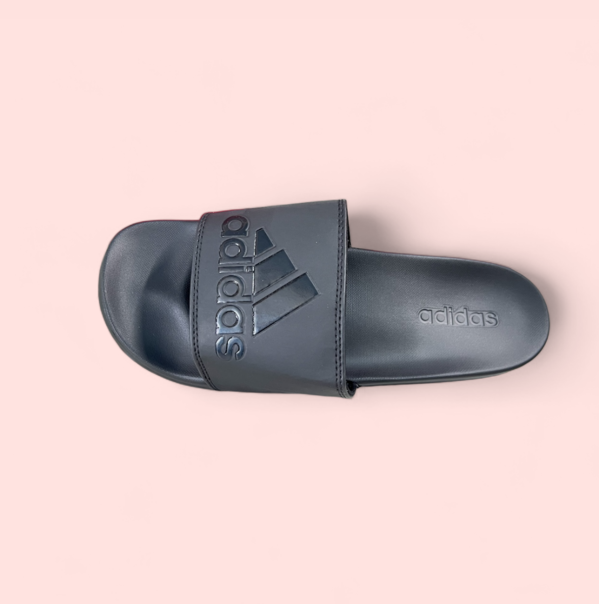 FULL BLACK ADIDAS COMFORT SLIDE