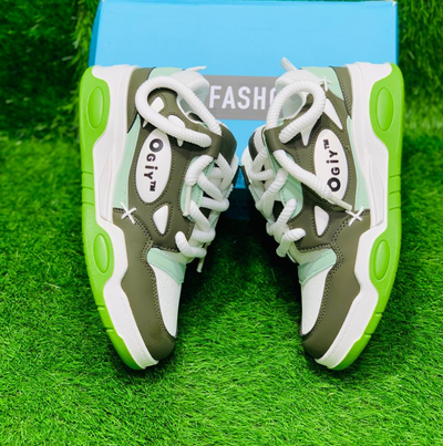 OGIY FASHION GREEN-WHITE SNEAKER