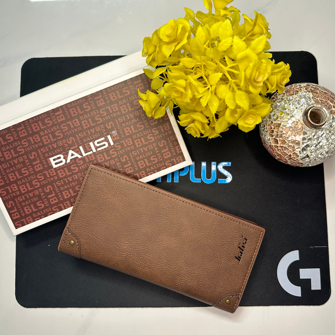 BROWN BALISI CLUTCH